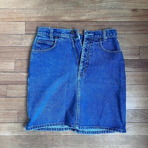 Vintage Calvin Klein Denim Skirt